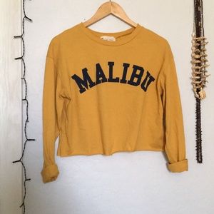 Cropped Malibu top NWOT